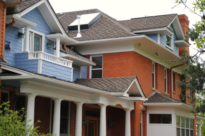 Historical home roof repair - Residential Roofing Company - roof repair - hail damage repair